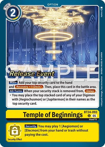 Temple of Beginnings (BT24-093)