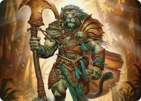 Art Series: Ajani, Outland Chaperone