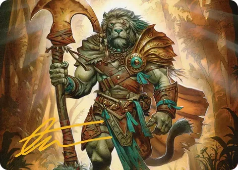 Art Series: Ajani, Outland Chaperone