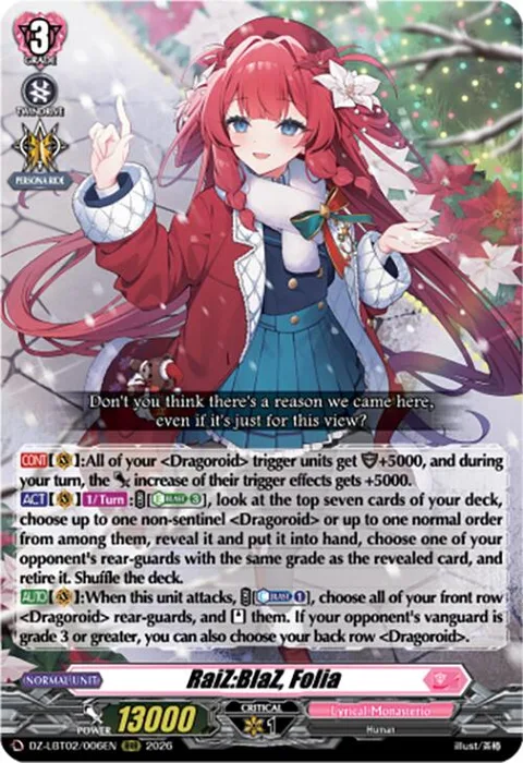 RaiZ:BlaZ, Folia [D-Format]