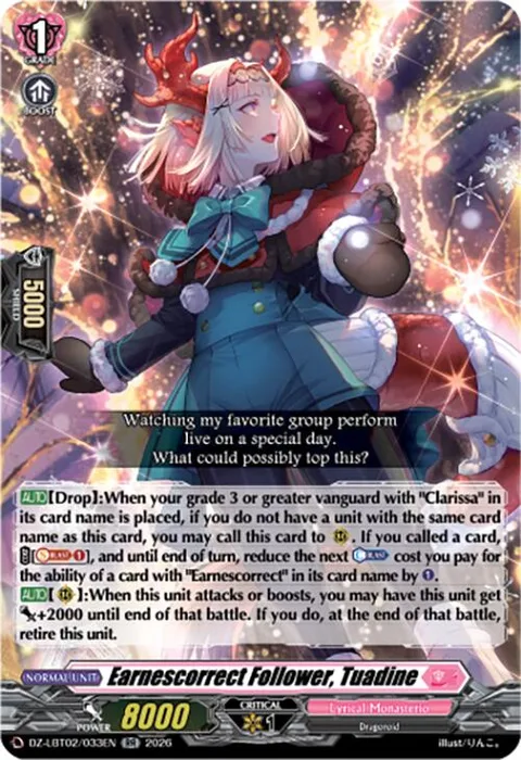 Earnescorrect Follower, Tuadine [D-Format]
