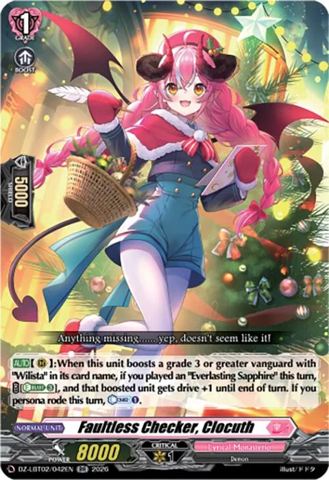 Faultless Checker, Clocuth [D-Format]