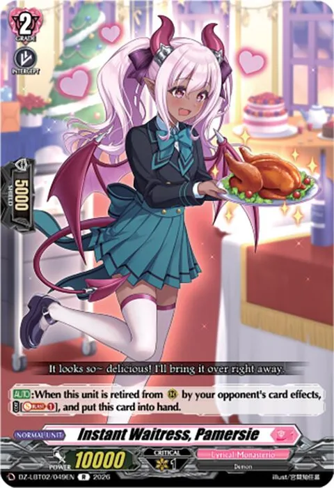 Instant Waitress, Pamersie [D-Format]