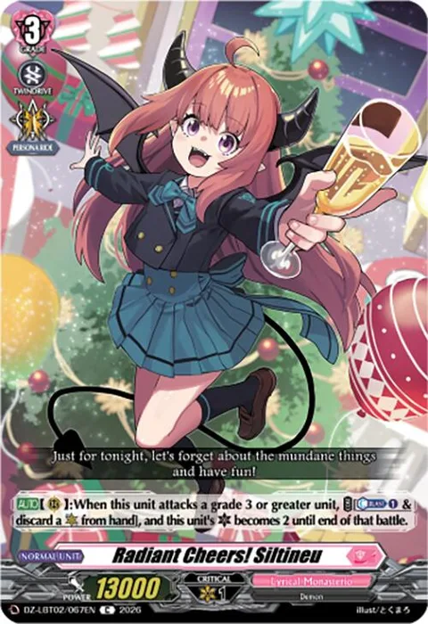 Radiant Cheers, Siltineu [D-Format]