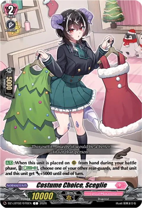 Costume Choice, Sceglie [D-Format]