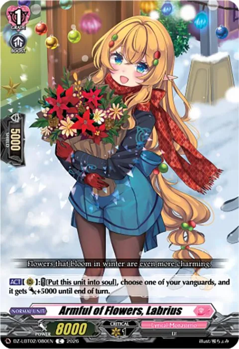 Armful of Flowers, Labrius [D-Format]