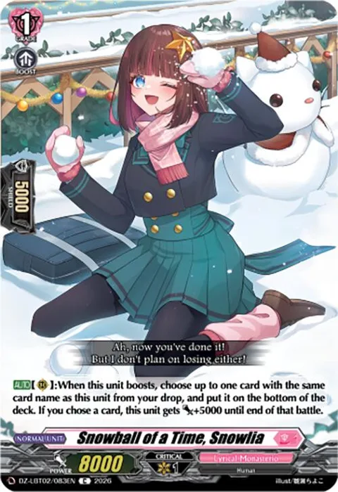 Snowball of a Time, Snowlia [D-Format]