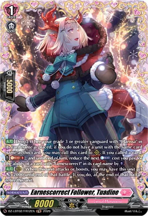 Earnescorrect Follower, Tuadine [D-Format]