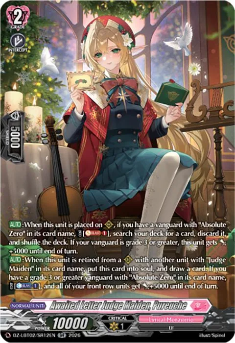Awaited Letter Judge Maiden, Pureuche [D-Format]