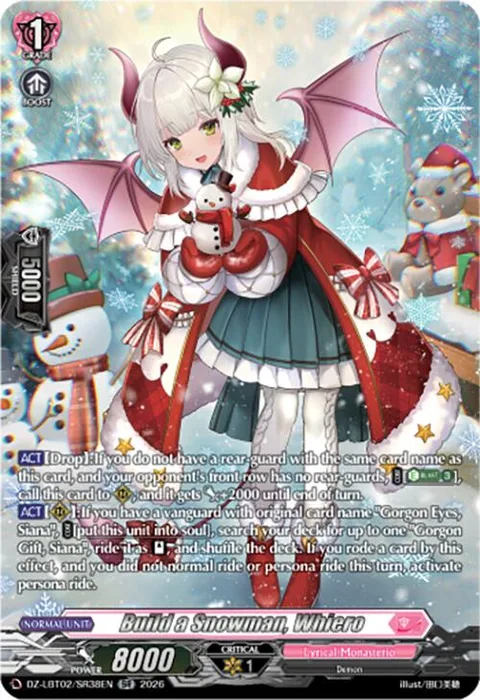 Build a Snowman, Whiero [D-Format]