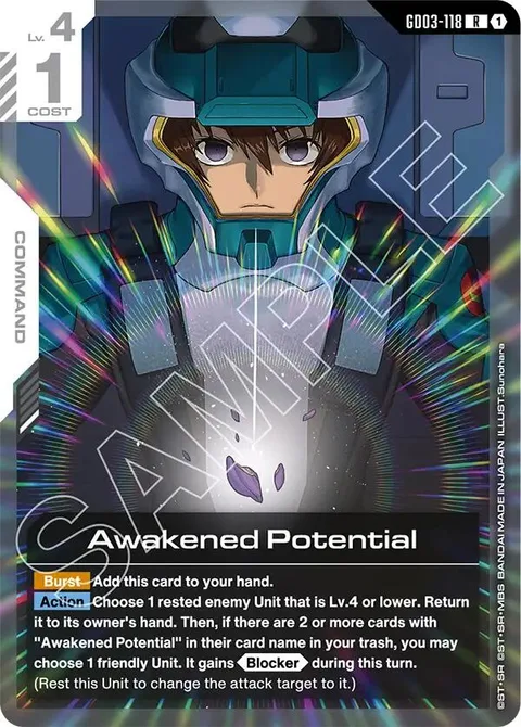 Awakened Potential (GD03-118)