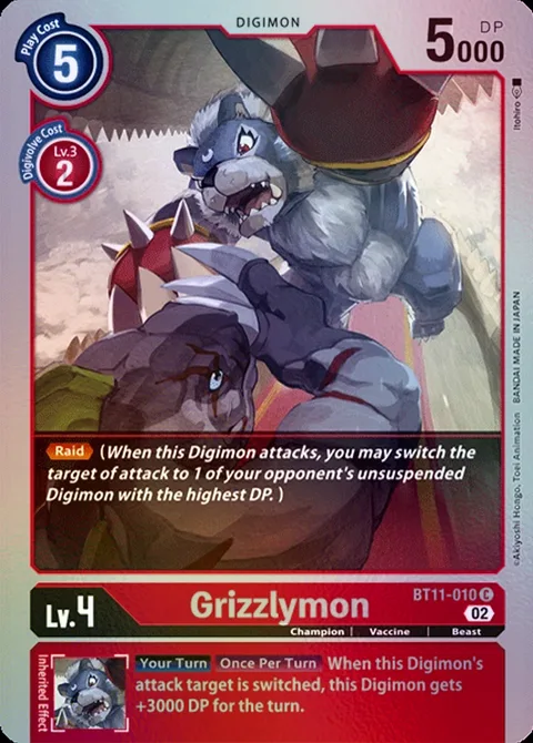 Grizzlymon (BT11-010)