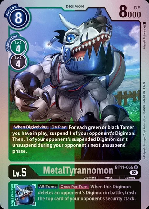 MetalTyrannomon (BT11-055)
