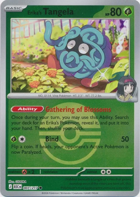 Erika's Tangela [Gathering of Blossoms | Bind]