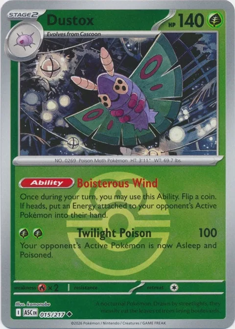 Dustox [Boisterous Wind | Twilight Poison]