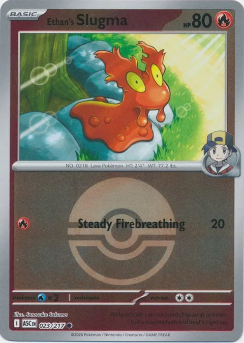Ethan's Slugma [Steady Firebreathing]