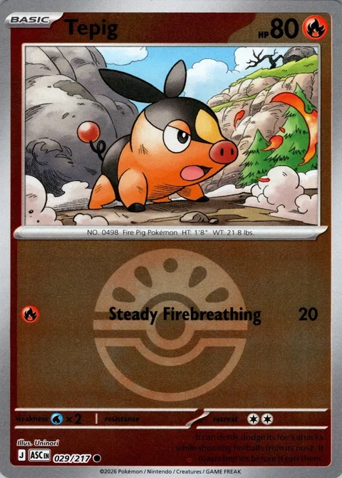 Tepig [Steady Firebreathing]