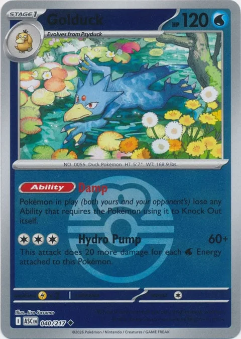 Golduck [Damp | Hydro Pump]