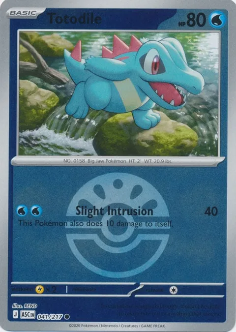 Totodile [Slight Intrusion]