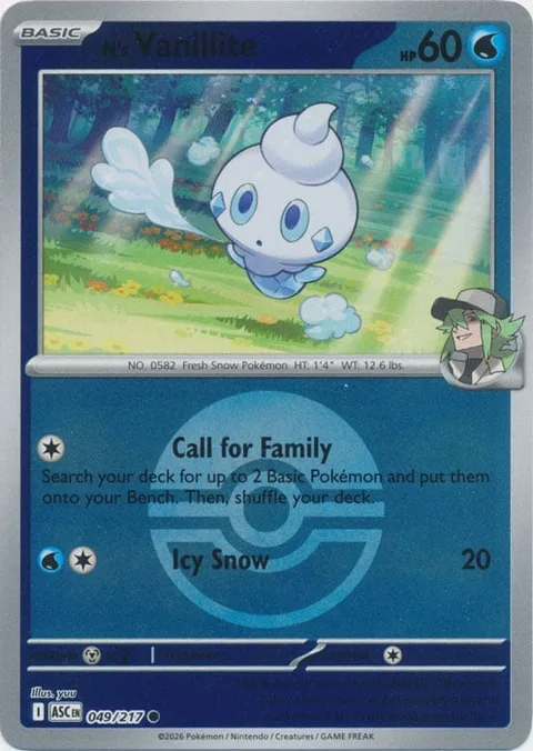 N's Vanillite [Call for Family | Icy Snow]