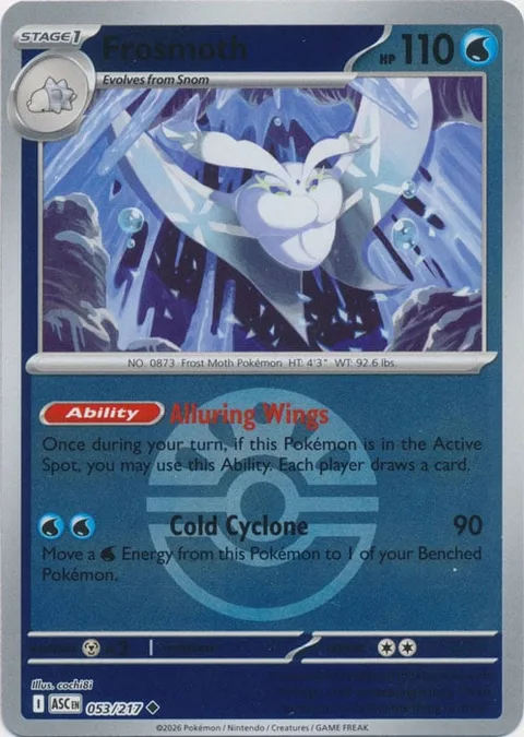 Frosmoth [Alluring Wings | Cold Cyclone]
