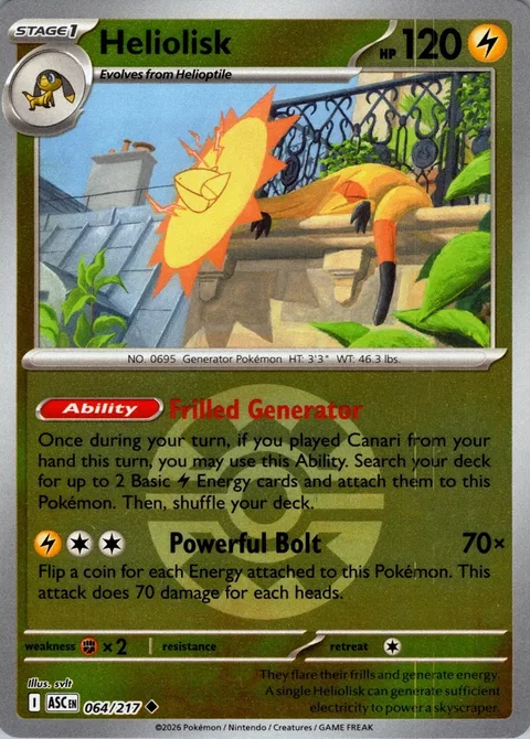 Heliolisk [Frilled Generator | Powerful Bolt]