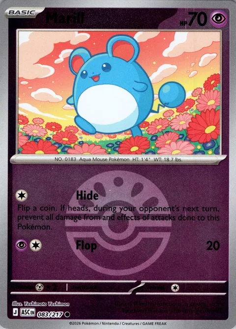 Marill [Hide | Flop]