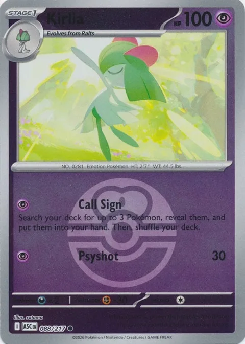 Kirlia [Call Sign | Psyshot]