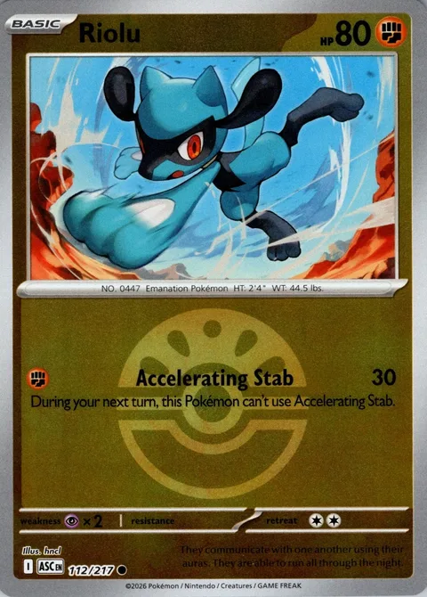 Riolu [Accelerating Stab]