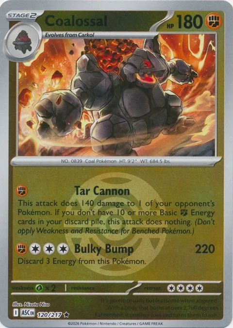 Coalossal [Tar Cannon | Bulky Bump]