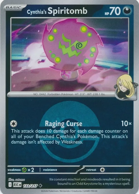Cynthia's Spiritomb [Raging Curse]