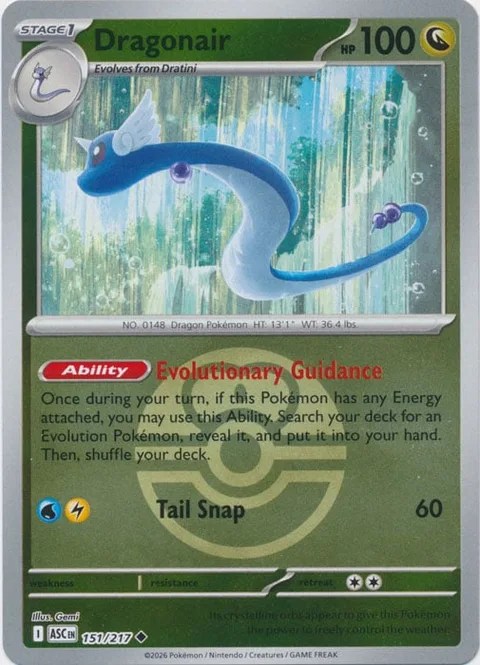 Dragonair [Evolutionary Guidance | Tail Snap]