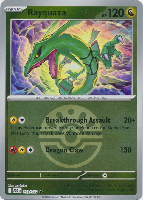 Rayquaza [Breakthrough Assault | Dragon Claw]