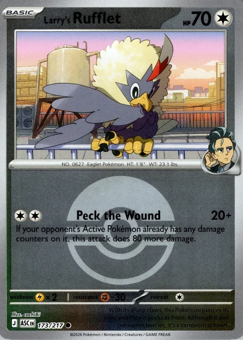 Larry's Rufflet [Peck the Wound]