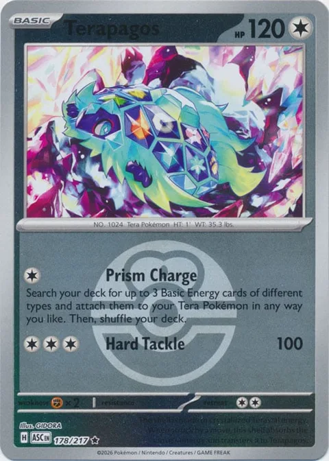Terapagos [Prism Charge | Hard Tackle]