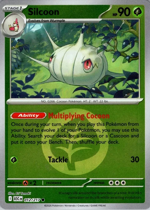 Silcoon [Multiplying Cocoon | Tackle]