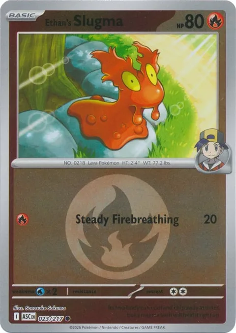Ethan's Slugma [Steady Firebreathing]