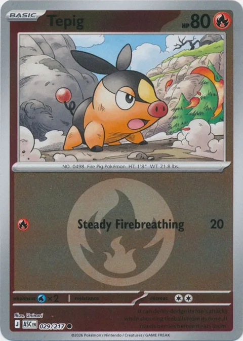 Tepig [Steady Firebreathing]