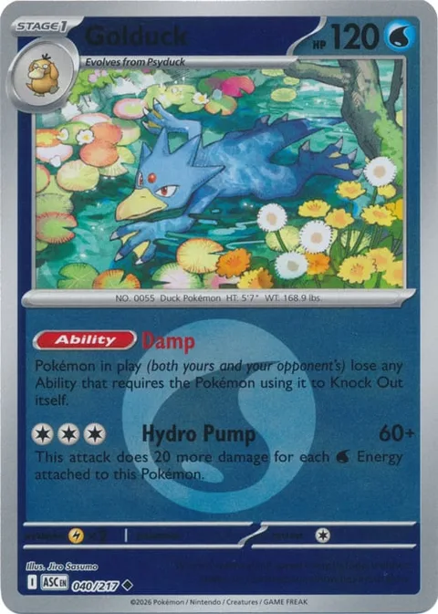 Golduck [Damp | Hydro Pump]