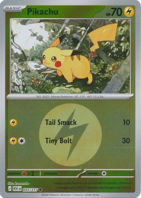 Pikachu [Tail Smack | Tiny Bolt]