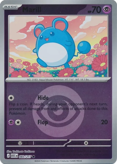 Marill [Hide | Flop]