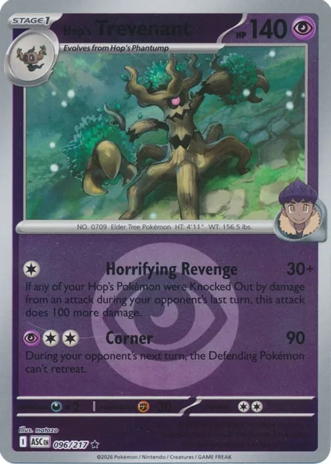 Hop's Trevenant [Horrifying Revenge | Corner]
