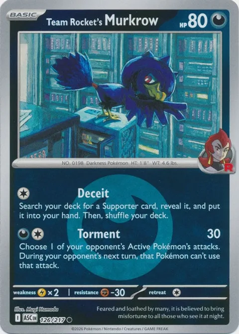 Team Rocket's Murkrow [Deceit | Torment]