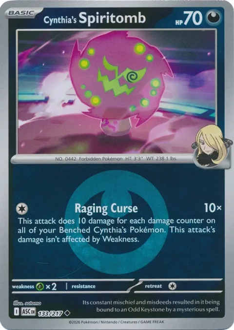 Cynthia's Spiritomb [Raging Curse]