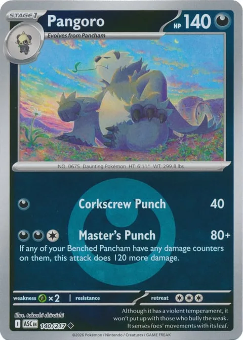 Pangoro [Corkscrew Punch | Master's Punch]
