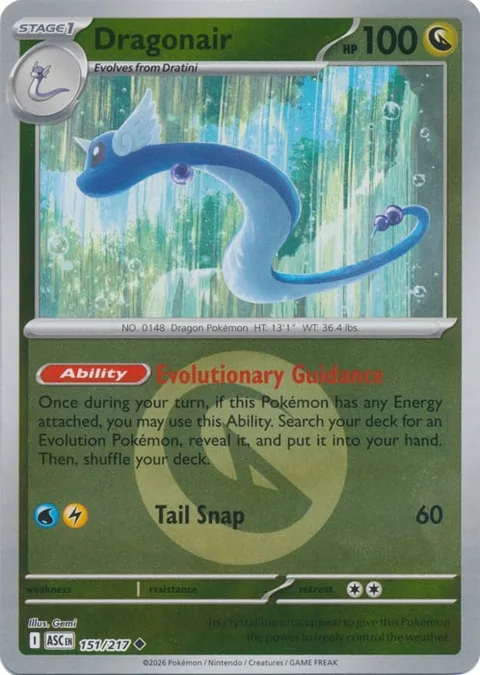 Dragonair [Evolutionary Guidance | Tail Snap]