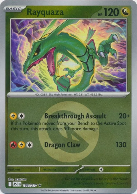 Rayquaza [Breakthrough Assault | Dragon Claw]