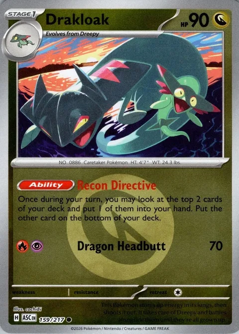 Drakloak [Recon Directive | Dragon Headbutt]