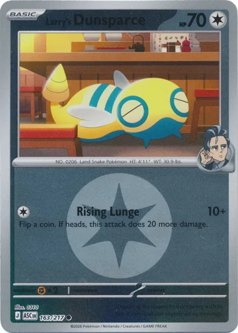 Larry's Dunsparce [Rising Lunge]