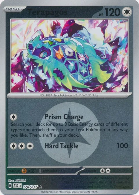 Terapagos [Prism Charge | Hard Tackle]
